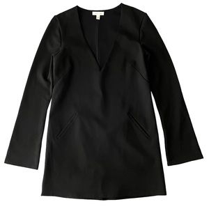 Silence + Noise | Urban Outfitters V-Neck Tunic Mini Dress